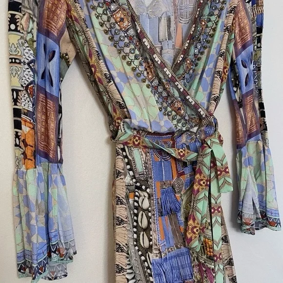 Camilla Multicolor Patterned Dress - Picture 3 of 16